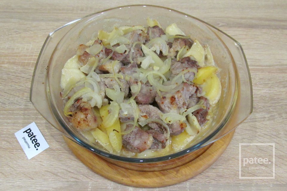 Картошка с мясом в духовке - Шаг 17