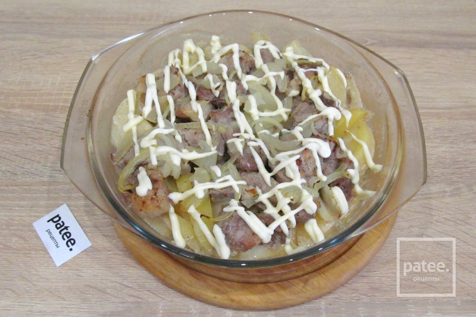 Картошка с мясом в духовке - Шаг 18