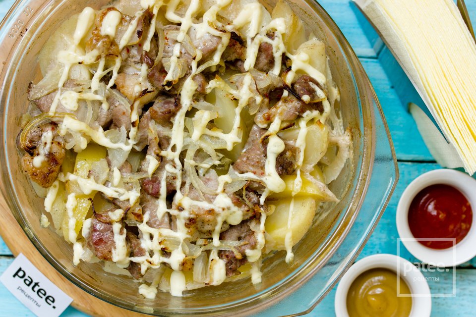 Картошка с мясом в духовке - Шаг 20
