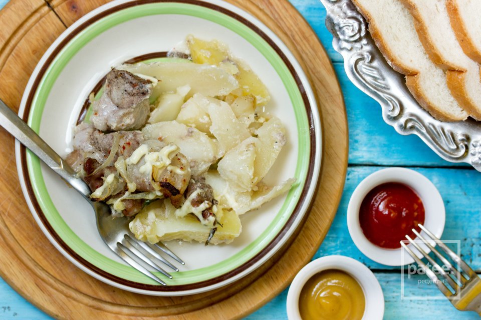 Картошка с мясом в духовке - Шаг 21
