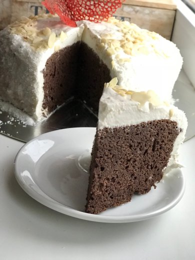 ПП Шоколадно-кокосовый торт - Шаг 6