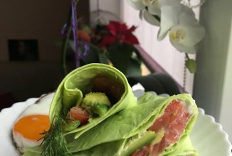 ПП ролл с сёмгой и авокадо за 5 минут 🥑