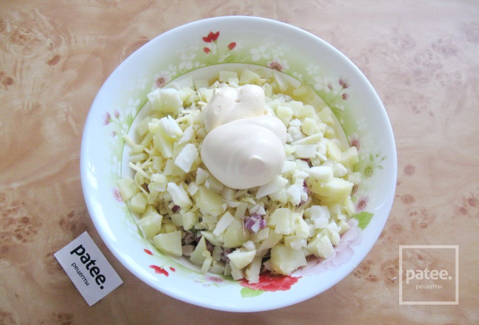 Салат из свинины с сыром - Шаг 9