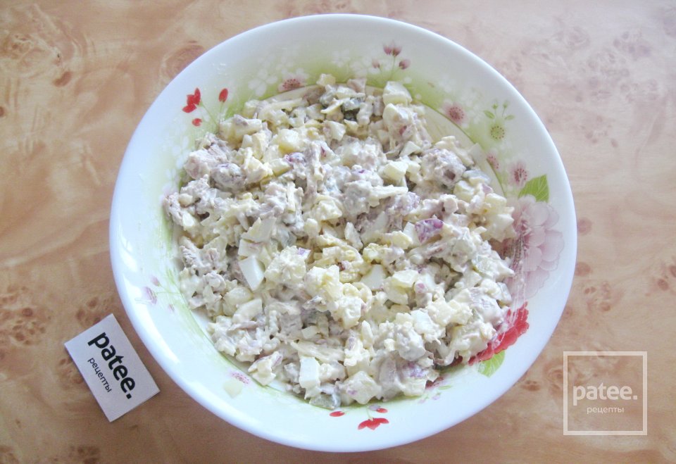 Салат из свинины с сыром - Шаг 11