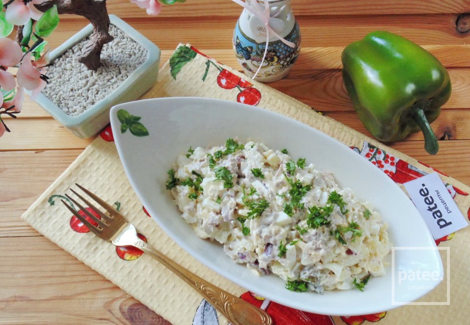 Салат из свинины с сыром - Шаг 12