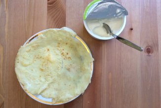 Блины из детского кефира