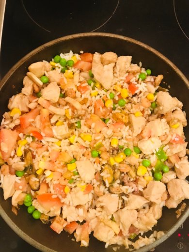 Паэлья испанская - Шаг 4