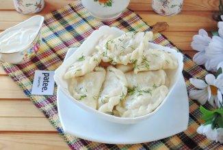 Вареники с картофелем и курицей