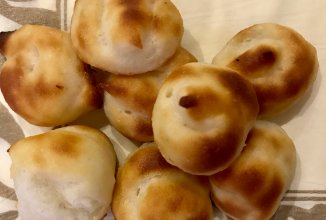 Заварное печенье из рисовой муки