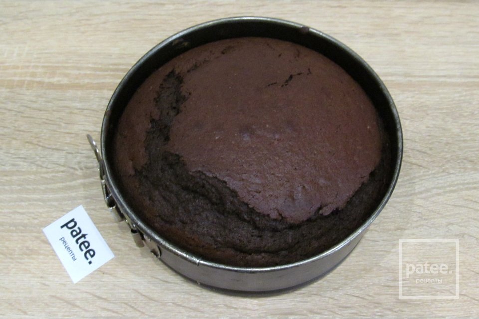 Шоколадный торт с вишней и маскарпоне - Шаг 15