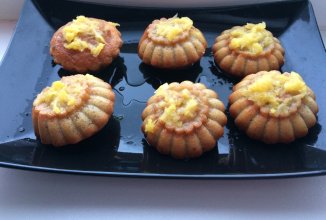 Французские муале с апельсином