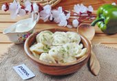 Пельмени с курицей и свининой