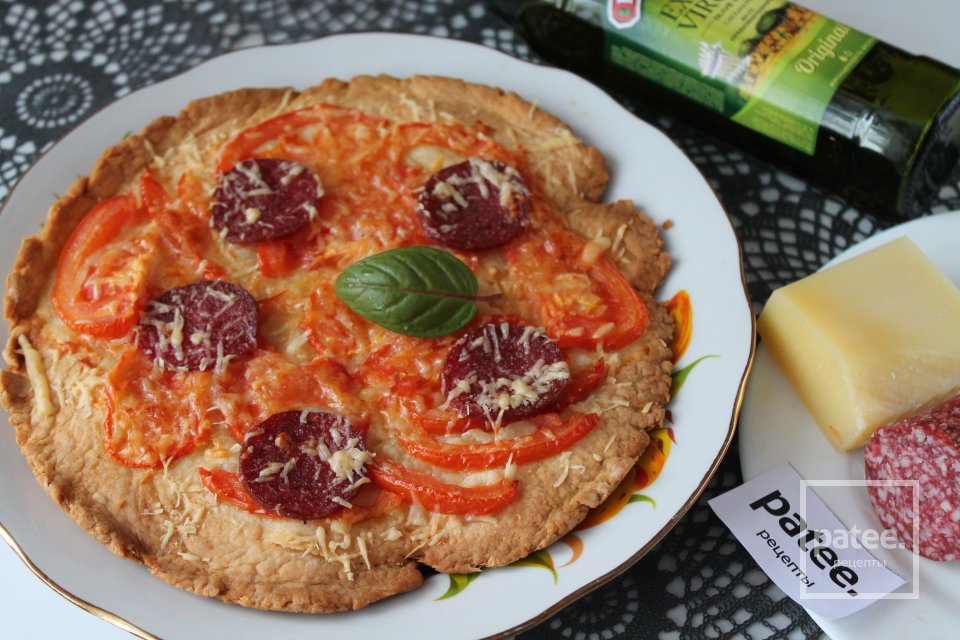 Пицца на бездрожжевом тесте на майонезе - Шаг 17