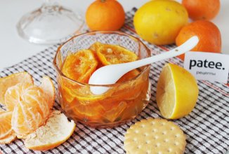 Варенье из мандаринов кружочками