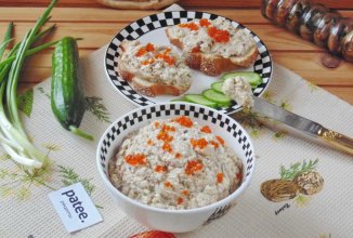 Паштет из сайры с яйцами