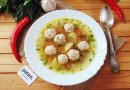 Суп с фрикадельками и гречкой