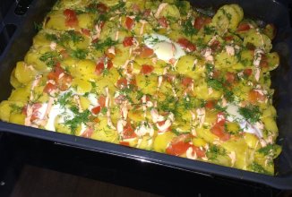 Запечённый картофель