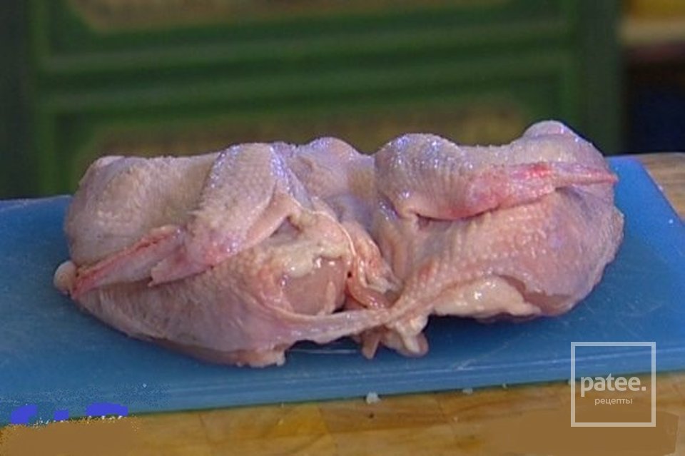 Цыпленок тапака - Шаг 1