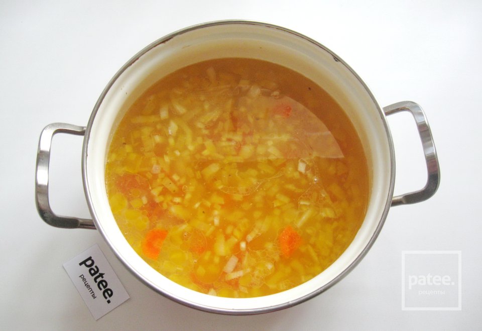 Рассольник с сосисками - Шаг 7