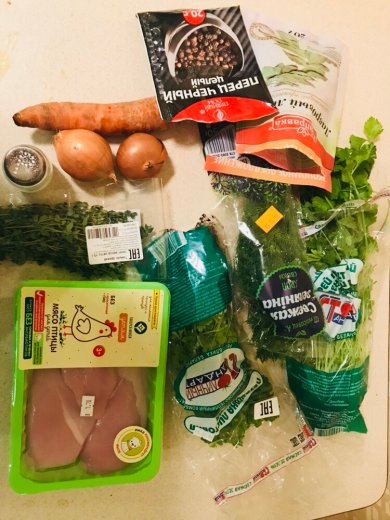 Куриный суп - Шаг 1