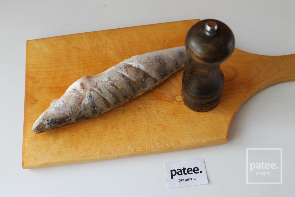 Судак с лимоном и тимьяном, запеченный в пергаменте - Шаг 4