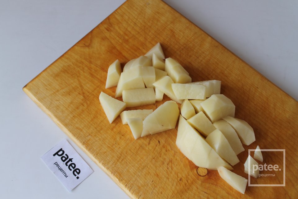 Грибной суп с курицей и вермишелью - Шаг 8