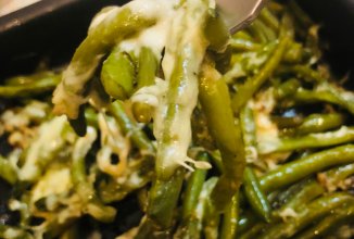 Фасоль с сыром