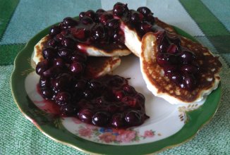 Творожные оладьи