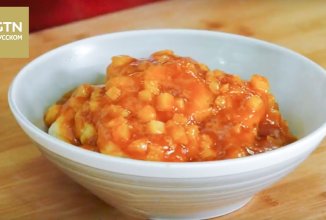 Тофу в кисло-сладком соусе