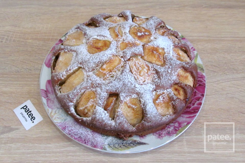 Пирог с яблоками на кефире - Шаг 15