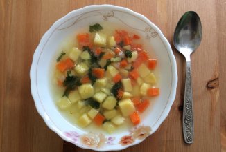 Овощной суп для всей семьи