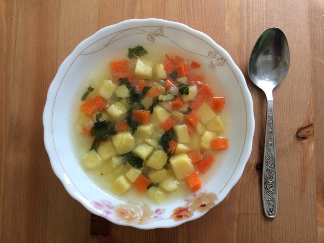 Овощной суп для всей семьи