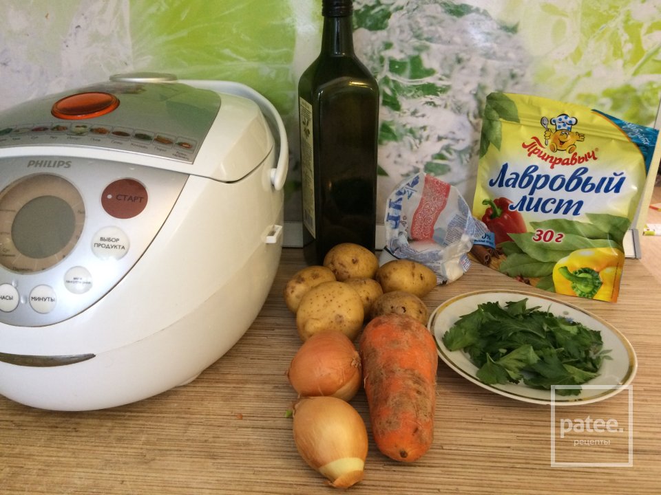 Овощной суп для всей семьи - Шаг 1