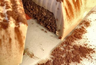 Диетический десерт со вкусом карамели без карамели))))