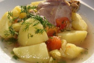 Шулюм с курицей