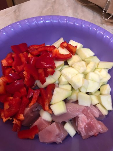 Куриная грудка с овощами в духовке - Шаг 3