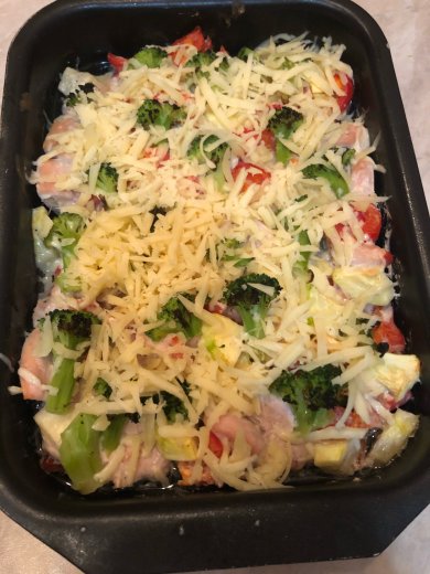 Куриная грудка с овощами в духовке - Шаг 7