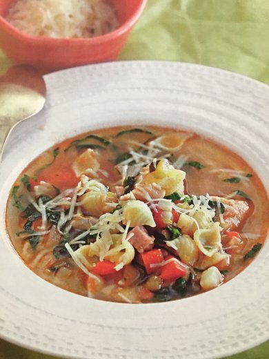 ЗИМНИЙ МИНЕСТРОНЕ - Шаг 1