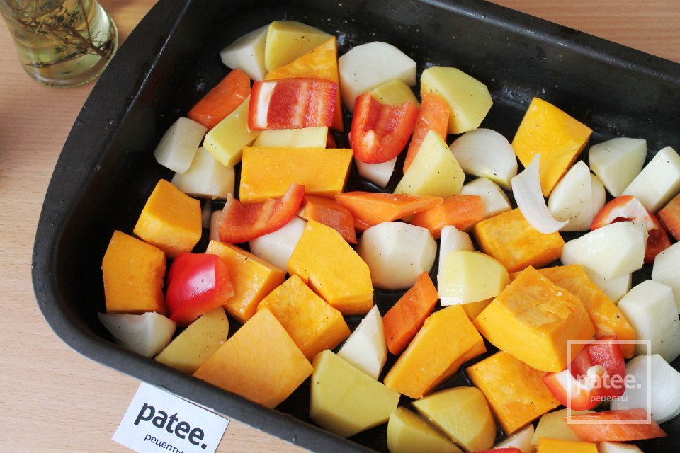 Овощи запеченные на гарнир - Шаг 8