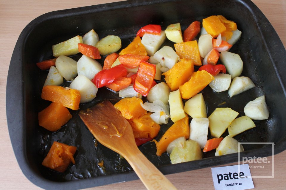 Овощи запеченные на гарнир - Шаг 9