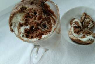 ПП-кекс в кружке "Зебра"