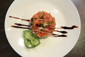 Тартар из Семги и авокадо