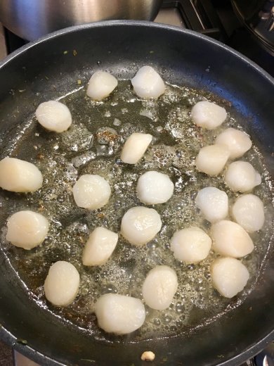 Паэлья 🥘 «Барса» с кальмарами, гребешками и креветками . - Шаг 9