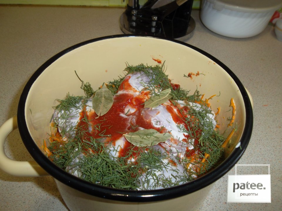 Курица по-корейски - Шаг 11