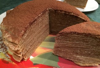 Блинный торт Тирамису