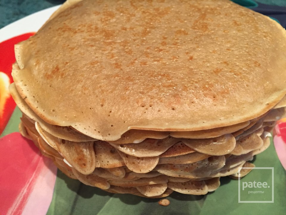 Блинный торт Тирамису - Шаг 4