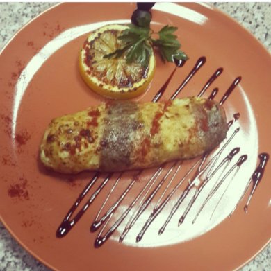 Запеченный рулет из 2-х видов рыбы - Шаг 7