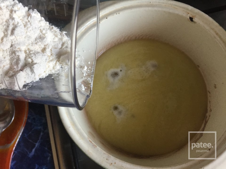 Заварные кольца с кремом из маскарпоне - Шаг 2