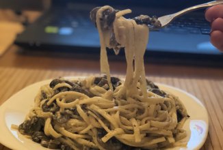 Паста с грибами