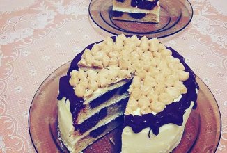 Двухцветный торт Партия